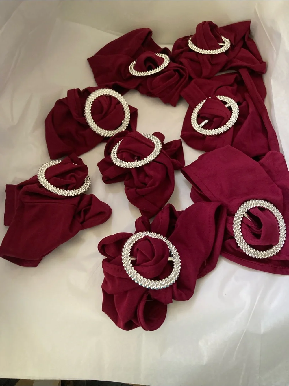N/A chic burgundy